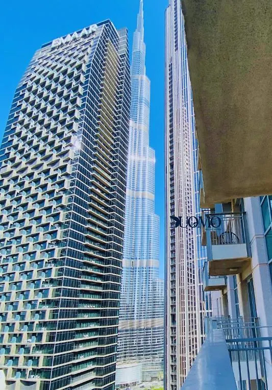 Myduomo- 1 Bedroom With Burj Khalifa View- 2206 ドバイ アパート